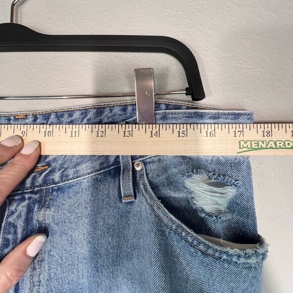 Good American The Khloé Jean super high rise distressed size 12 - Picture 3 of 9